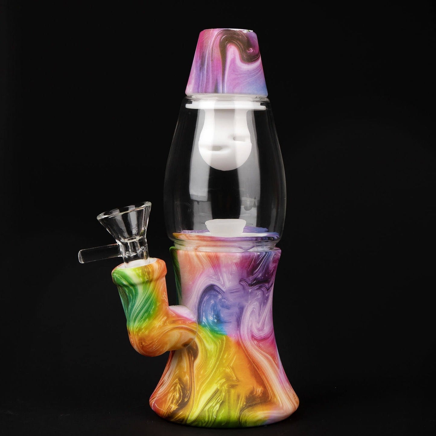 Lava Lamp Silicone Water Bong