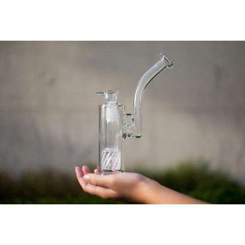 Upright Herb Bubbler with Perc -1Stop Glass