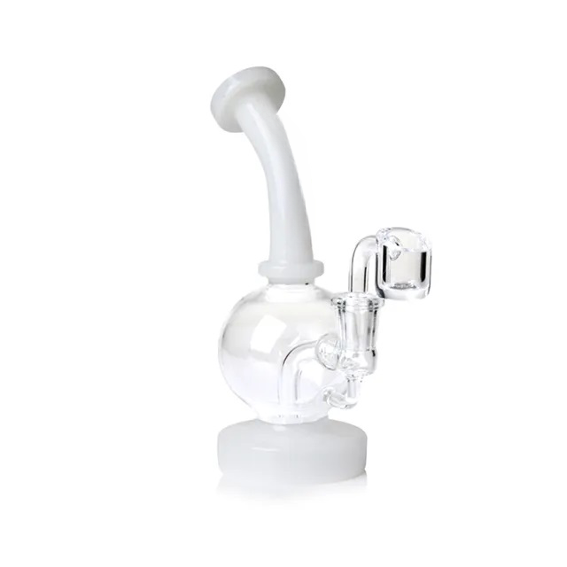 Round Globe Dab Rig w/ Inset Perc