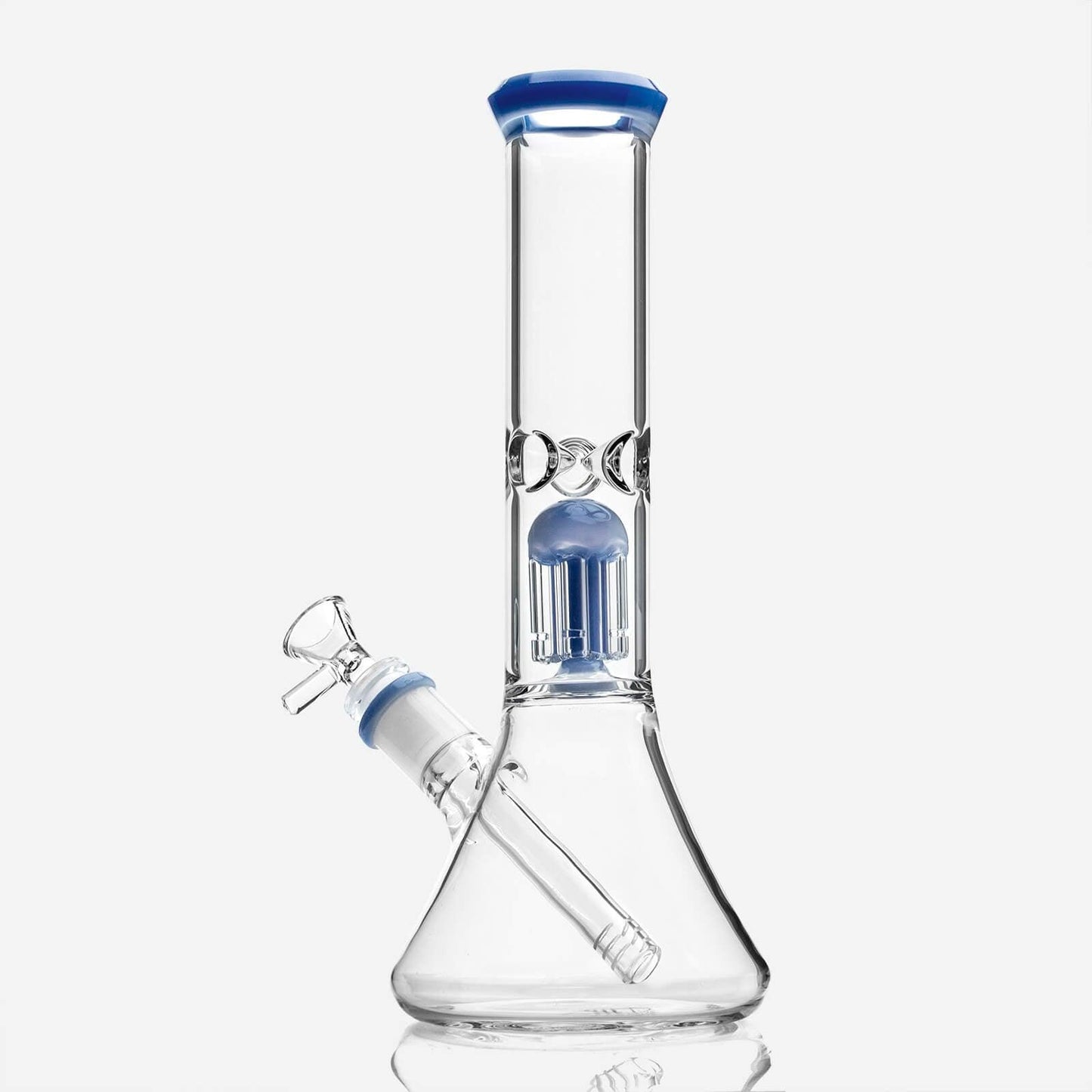 11-inch Glass Beaker Bong with Tree Perc