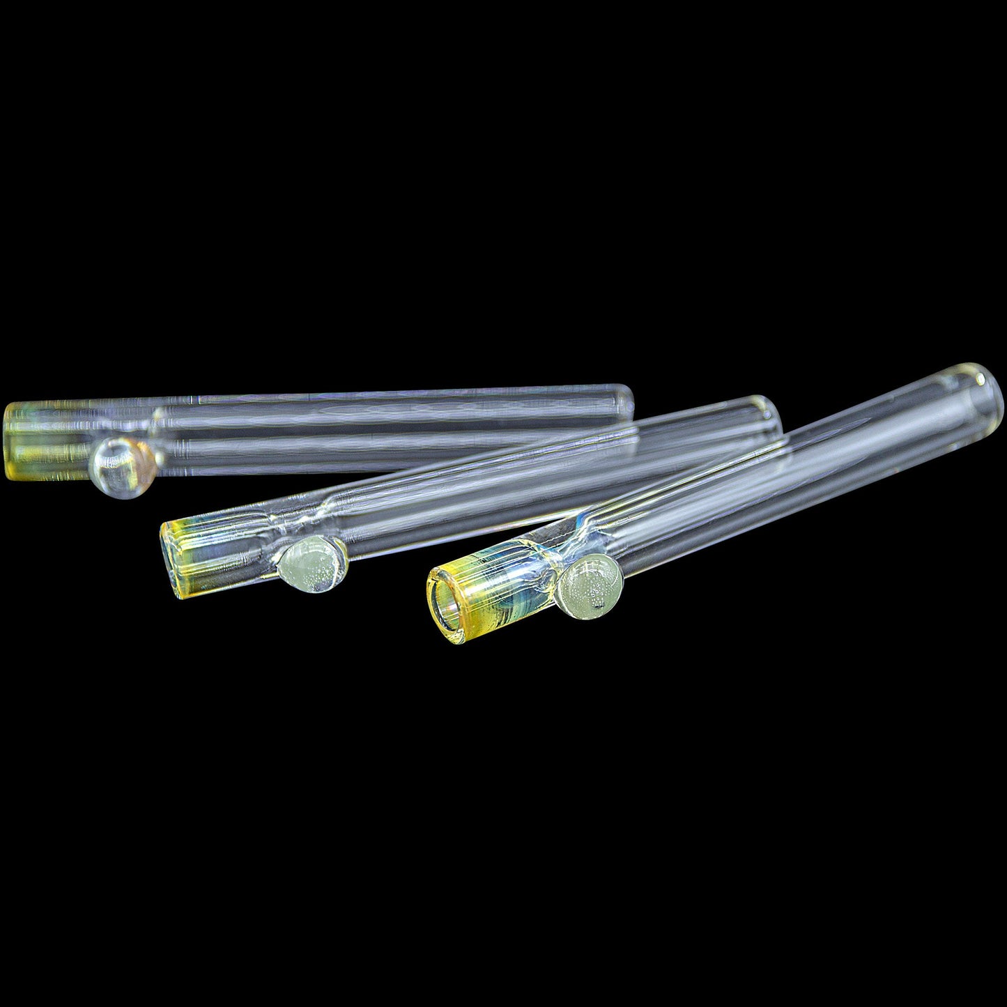 "One Hitter Never Quitter" Glass One-Hitter