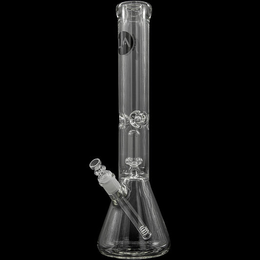 "King Pipe" Ultra Heavy 9mm Shower-Head Beaker Pipe