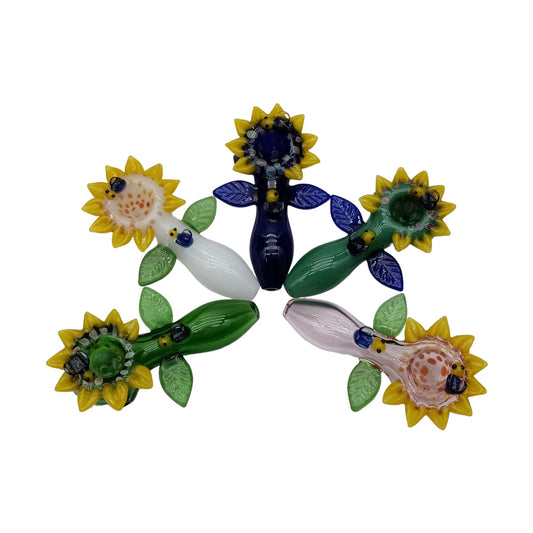 Colorful Sunflower Spoon